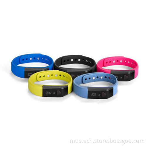 Fashion Healthy Bracelet with OLED, Supports Bluetooth 4.0New